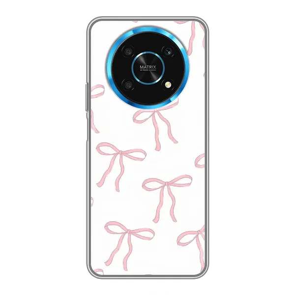 Чохол з принтом «Рожеві бантики» для Huawei Honor Magic 6 Lite 5G Чохол з принтом «Рожеві бантики» для Huawei Honor Magic 6 Lite 5G
