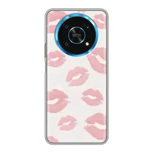 Чохол з розовим принтом для Huawei Honor Magic 6 Lite 5G (Рожеві губи)