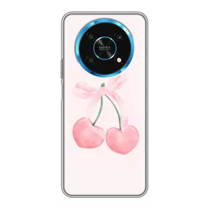Чохол з розовим принтом для Huawei Honor Magic 6 Lite 5G (Рожеві вишні)