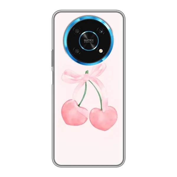 Чохол з принтом «Рожеві вишні» для Huawei Honor Magic 6 Lite 5G
