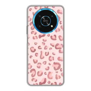 Чохол з розовим принтом для Huawei Honor Magic 6 Lite 5G (Рожевий леопард)