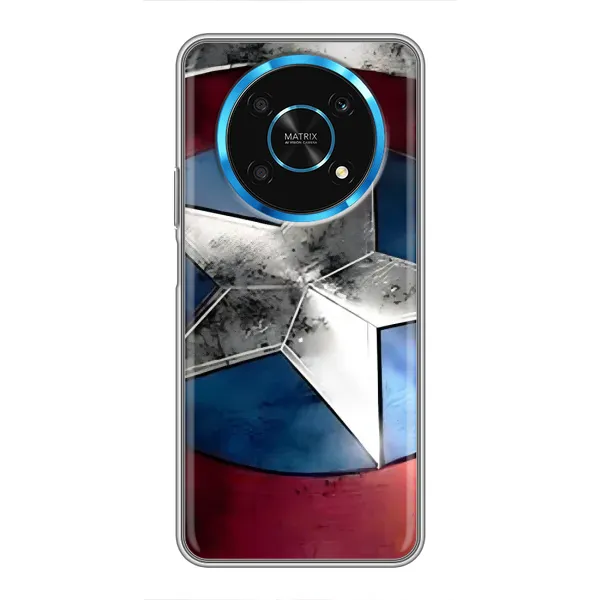 Чохол з принтом «Щит Капітана Америки» для Huawei Honor Magic 6 Lite 5G Чохол з принтом «Щит Капітана Америки» для Huawei Honor Magic 6 Lite 5G