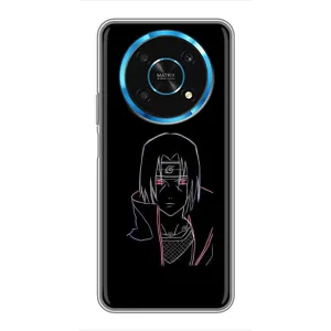 Чохли на тему: Ітачи Учіха для Huawei Honor Magic 6 Lite 5G (AlphaPrint) (силует Ітачі)