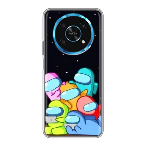 Чохли Амонг Ас для Huawei Honor Magic 6 Lite 5G (AlphaPrint) (Скіни в космосі)