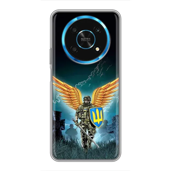 Чехол с принтом «Солдат ЗСУ» для Huawei Honor Magic 6 Lite 5G