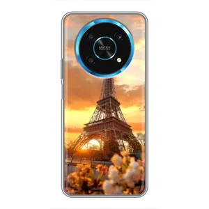 Чохол Ейфелева Вежа Huawei Honor Magic 6 Lite 5G - (AlphaPrint) (Сонячня вежа)