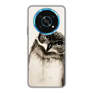 Чехол с птицами на Huawei Honor Magic 6 Lite 5G (VPrint) (Сова)