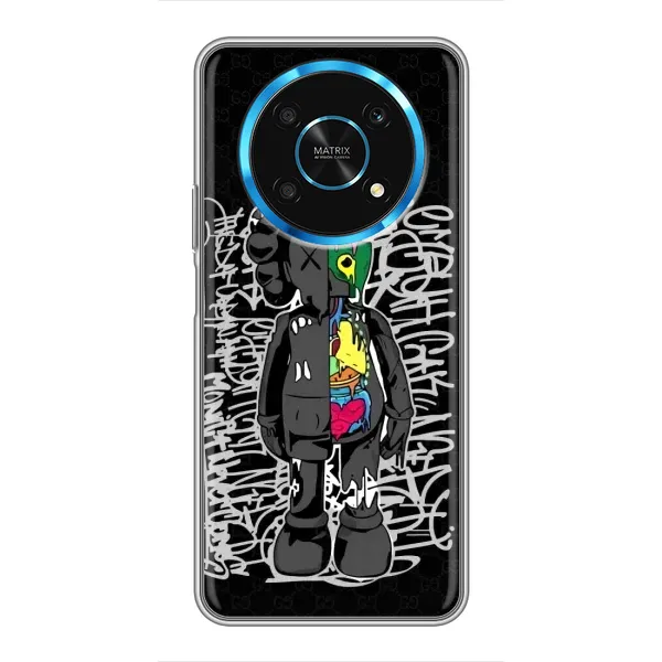 Чехол с принтом «Стиль Bearbrick» для Huawei Honor Magic 6 Lite 5G