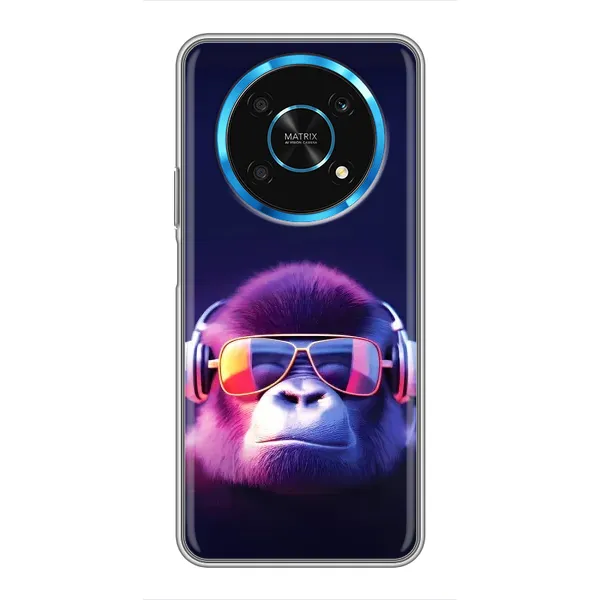 Чехол с принтом «Стильная обезьяна» для Huawei Honor Magic 6 Lite 5G