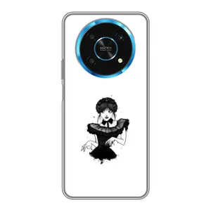 Чохли Венсдей на Huawei Honor Magic 6 Lite 5G Уенсдей (AlphaPrint) (танець Венздей)