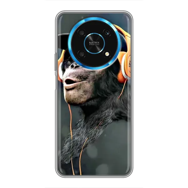 Чехол с принтом «В наушниках» для Huawei Honor Magic 6 Lite 5G