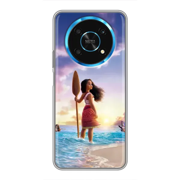 Чохол з принтом «Моана з веслом» для Huawei Honor Magic 6 Lite 5G