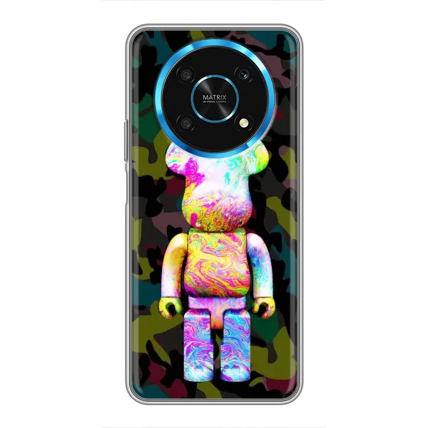 Чехол с принтом «Яркий Bearbrick» для Huawei Honor Magic 6 Lite 5G