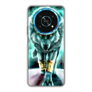 Защитные чехлы для Хуавей Хонор Меджик 6 Лайт 5G (AlphaPrint) (ХИТ продаж) ВОЛК (Яркий волк)
