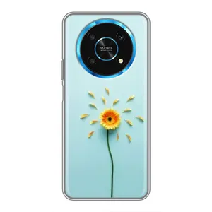 Чохли з квітами для Huawei Honor Magic 6 Lite 5G (VPrint) (Жовта квітка)