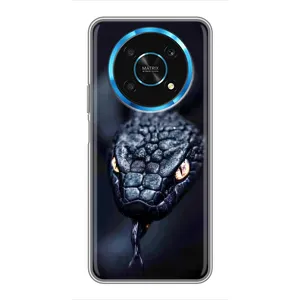 Чехол с картинкой «Хищники» для Huawei Honor Magic 6 Lite 5G (Черная змея)