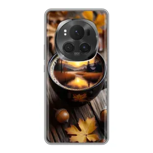 Чехол с принтом «Темный кофе» для Huawei Honor Magic 6 Pro