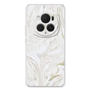 Мраморний чехол на Huawei Honor Magic 7 Pro (VPrint) (Білий мрамор)