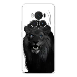 Чохли з картинкою животних Huawei Honor Magic 7 Pro (Чорний ЛЕВ)