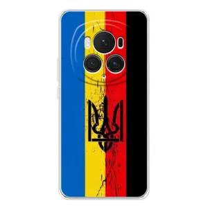 Украинские Чехлы для Huawei Honor Magic 7 Pro с картинкой УПА (AlphaPrint) (Прапор УПА)