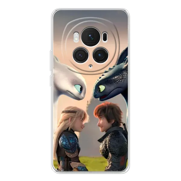 Чехол с принтом «Иккинг и Астрид» для Huawei Honor Magic 7 Pro Чехол с принтом «Иккинг и Астрид» для Huawei Honor Magic 7 Pro