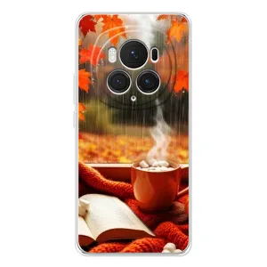 Чохол з принтом «Кава і дощ» для Huawei Honor Magic 7 Pro