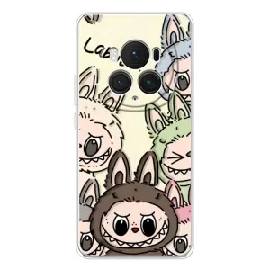 Чохол з Лабубу на Huawei Honor Magic 7 Pro (Золота мавпа Bored Ape)