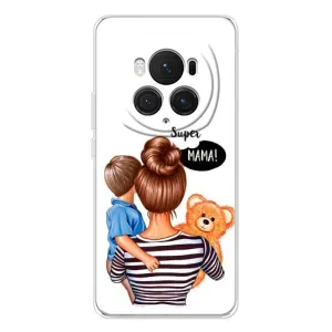 Чохол з друком для Huawei Honor Magic 7 Pro - (Мама з дитинкою) (AlphaPrint) (Мама з синочком)