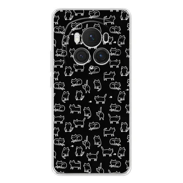 Чохол з принтом «Маленькі котики» для Huawei Honor Magic 7 Pro