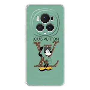 Чехлы Луи Витон для Huawei Honor Magic 7 Pro (AlphaPrint - LOUIS VUITTON) (Микки Маус LV)