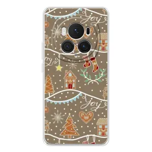 Новорічні, Святкові Чохли для Huawei Honor Magic 7 Pro - 2024 год (Новорічні пряники)