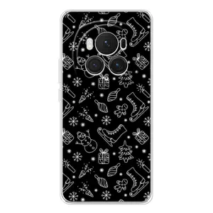 Новорічні, Святкові Чохли для Huawei Honor Magic 7 Pro - 2024 год (Новорічний фон)