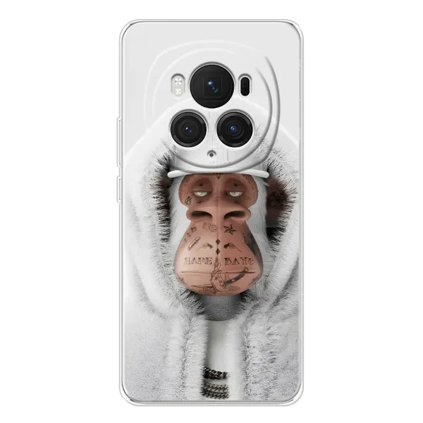 Чехол с принтом «обезьяна NFT в тату» для Huawei Honor Magic 7 Pro