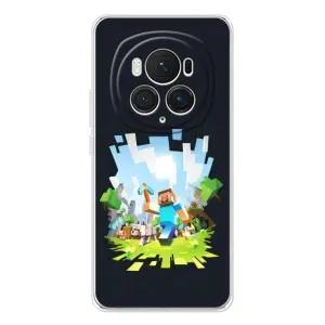 Чехол с принтом «персонажи Minecraft» для Huawei Honor Magic 7 Pro