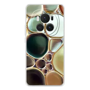 Мраморний чехол на Huawei Honor Magic 7 Pro (VPrint) (Радужний Мрамор)
