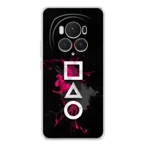 Чохол Гра в кальмара для Huawei Honor Magic 7 Pro (Символи Гра кальмара)