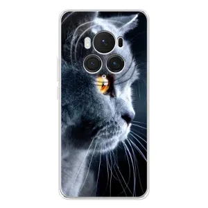 Чохли з Котиками для Huawei Honor Magic 7 Pro (VPrint) (Сірий Кіт)