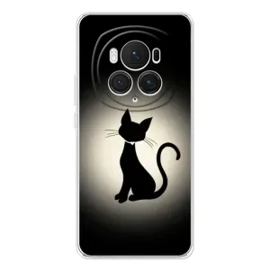 Чохол з принтом «Силует котика» для Huawei Honor Magic 7 Pro
