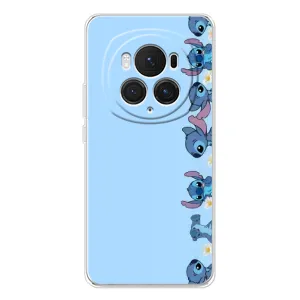Чохол з принтом Стіч на Huawei Honor Magic 7 Pro (Стіч фон)