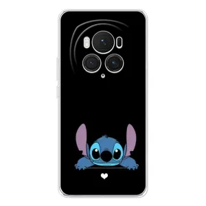 Чохол з принтом Стіч на Huawei Honor Magic 7 Pro (Стіч на чорному)