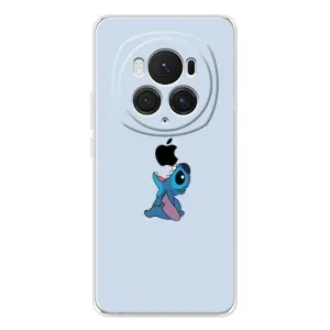 Чохол з принтом Стіч на Huawei Honor Magic 7 Pro (Stitch apple)
