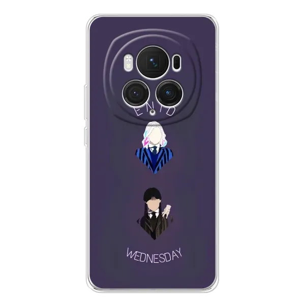Чохол з принтом «Венздей і подруга» для Huawei Honor Magic 7 Pro Чохол з принтом «Венздей і подруга» для Huawei Honor Magic 7 Pro