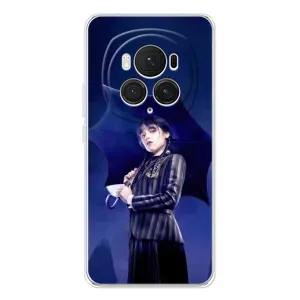 Чохли Венсдей на Huawei Honor Magic 7 Pro Уенсдей (AlphaPrint) (Венздей з парасолькою)