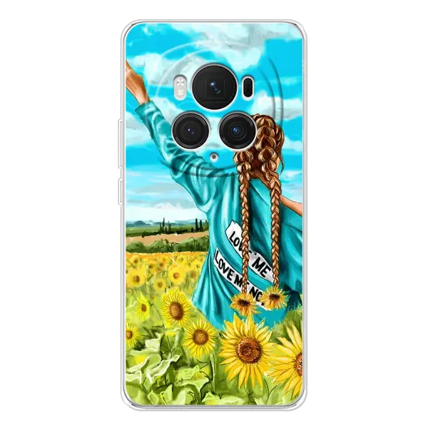 Чехол с принтом «Украиночка» для Huawei Honor Magic 7 Pro Чехол с принтом «Украиночка» для Huawei Honor Magic 7 Pro
