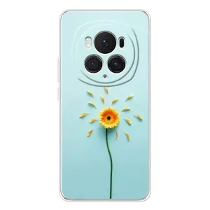 Чохли з квітами для Huawei Honor Magic 7 Pro (VPrint) (Жовта квітка)