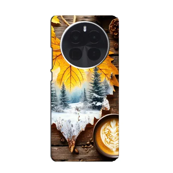 Чехол с принтом «Осенне-зимний кофе» для Huawei Honor Magic8