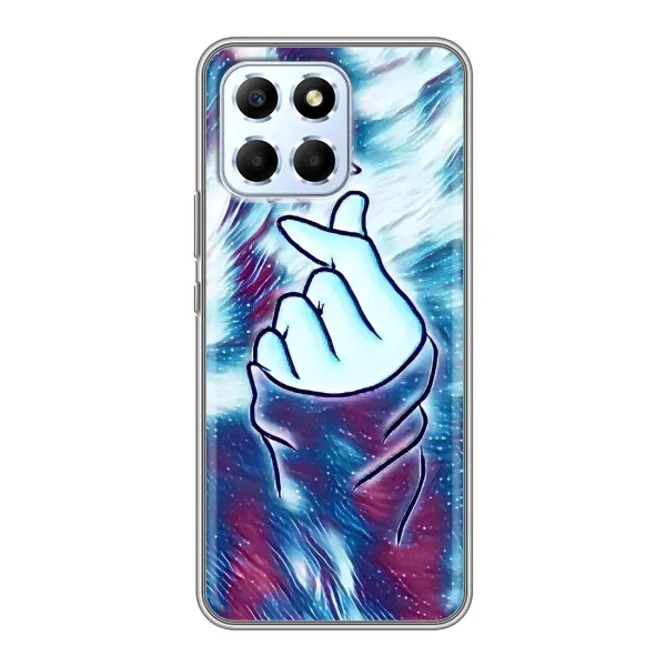 Чехол с принтом «Радужное сердце» для Huawei Honor X6