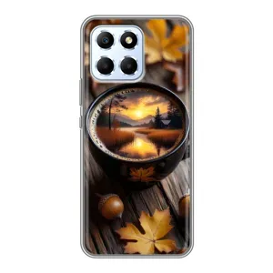 Чехол с принтом «Темный кофе» для Huawei Honor X6