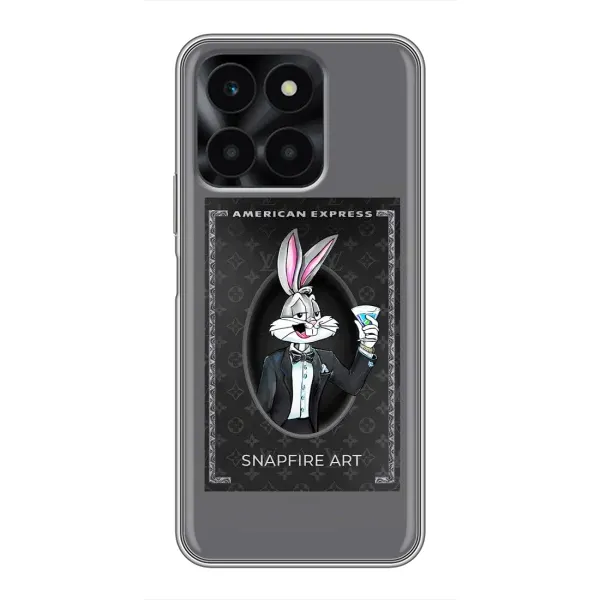 Чохол з принтом «Бакс Бані LV» для Huawei Honor X6a Чохол з принтом «Бакс Бані LV» для Huawei Honor X6a