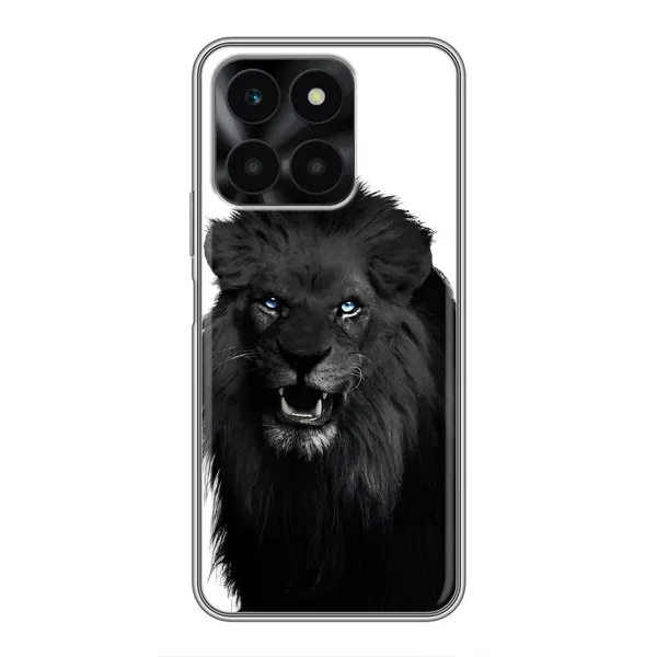 Чохол з принтом «Чорний ЛЕВ» для Huawei Honor X6a Чохол з принтом «Чорний ЛЕВ» для Huawei Honor X6a
